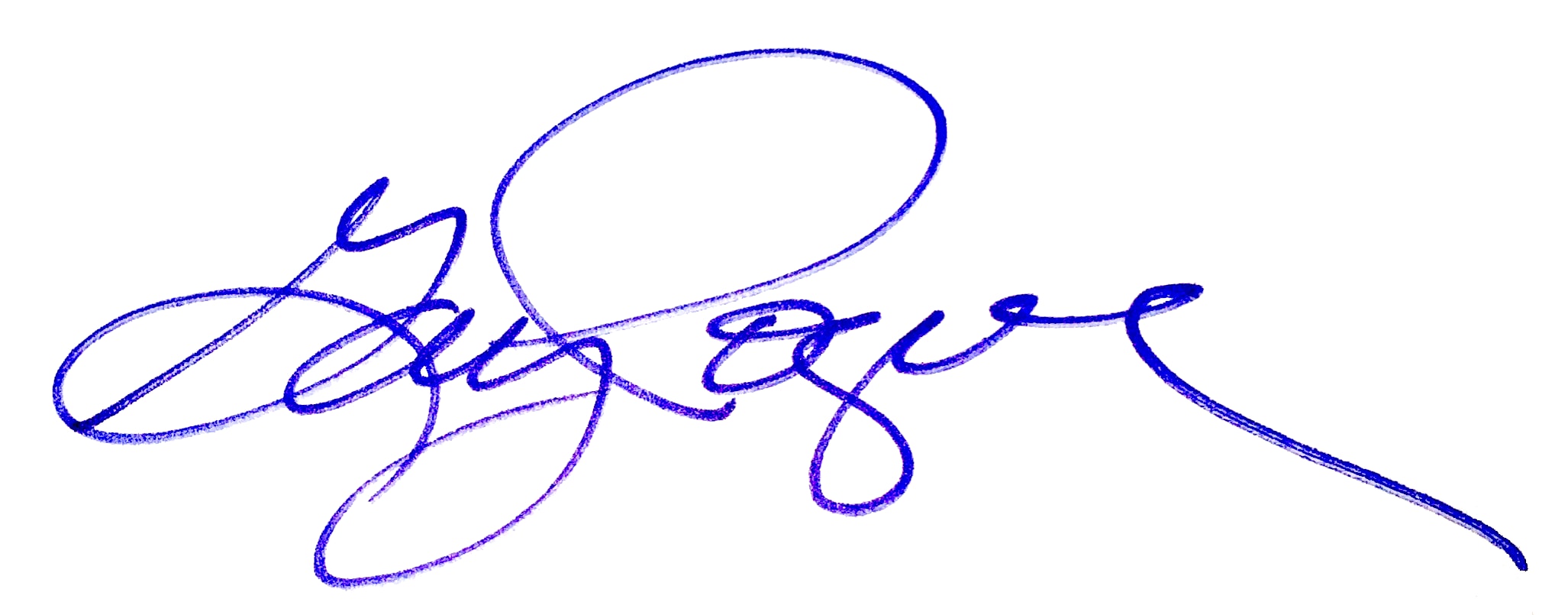 Gay Pogue signature